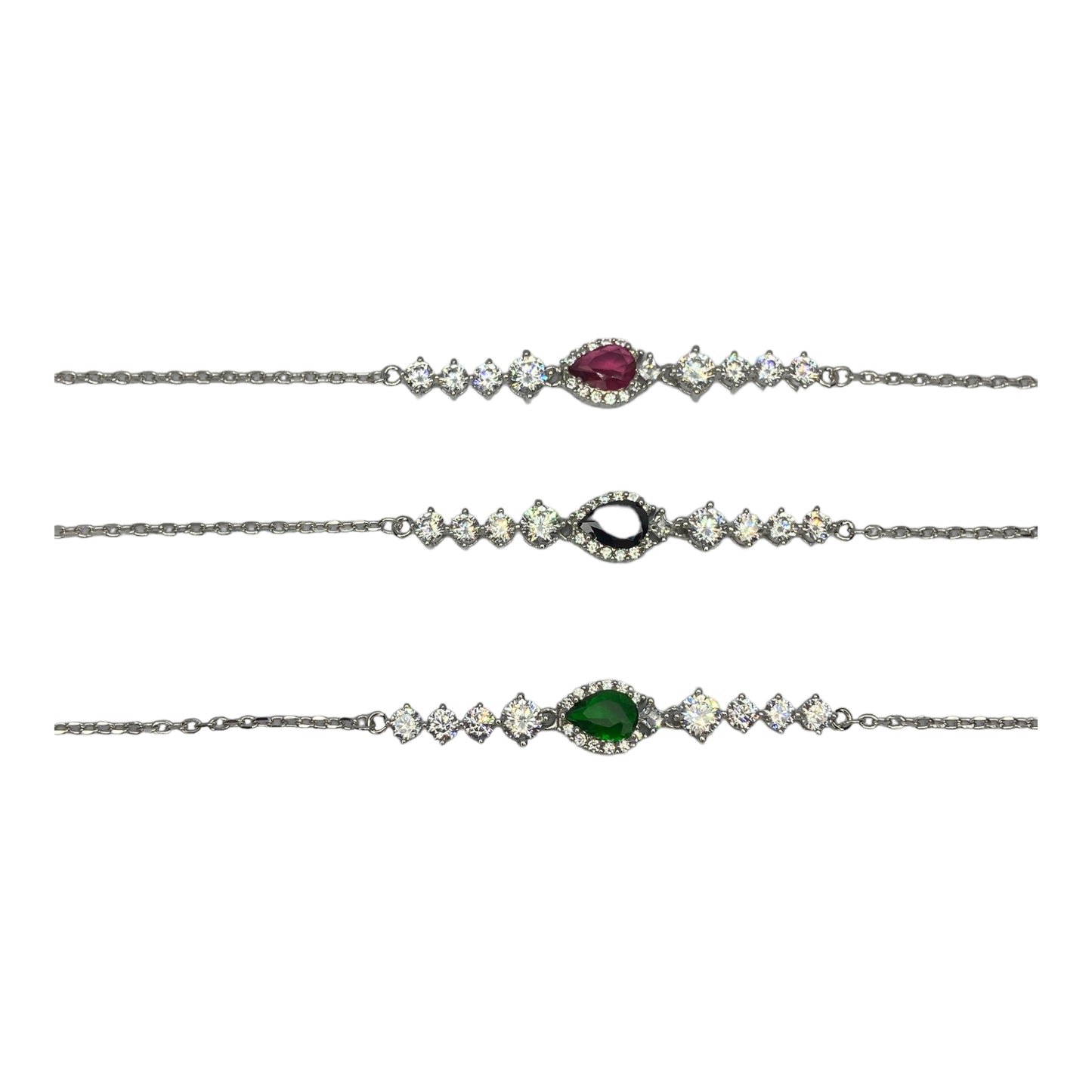 Silver Bracelet- اسوارة فضة متوفرة ب ٣ الوان
