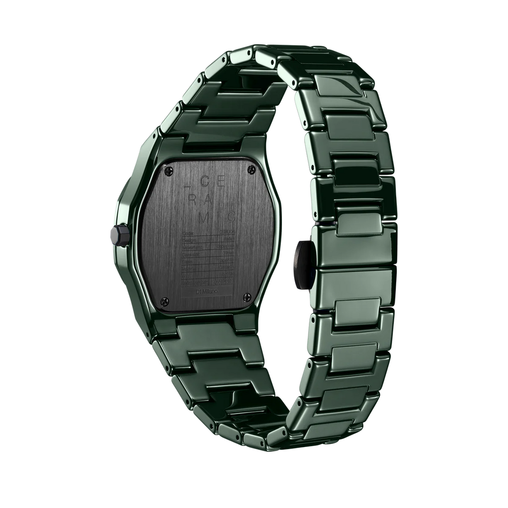 D1 MILANO UNISEX PURE GREEN WATCH (D1-CEBU04)
