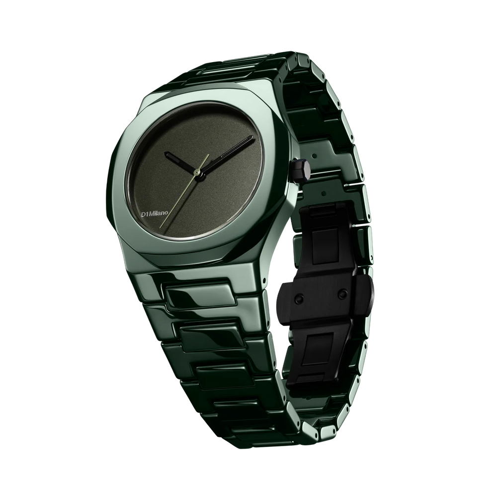 D1 MILANO UNISEX PURE GREEN WATCH (D1-CEBU04)