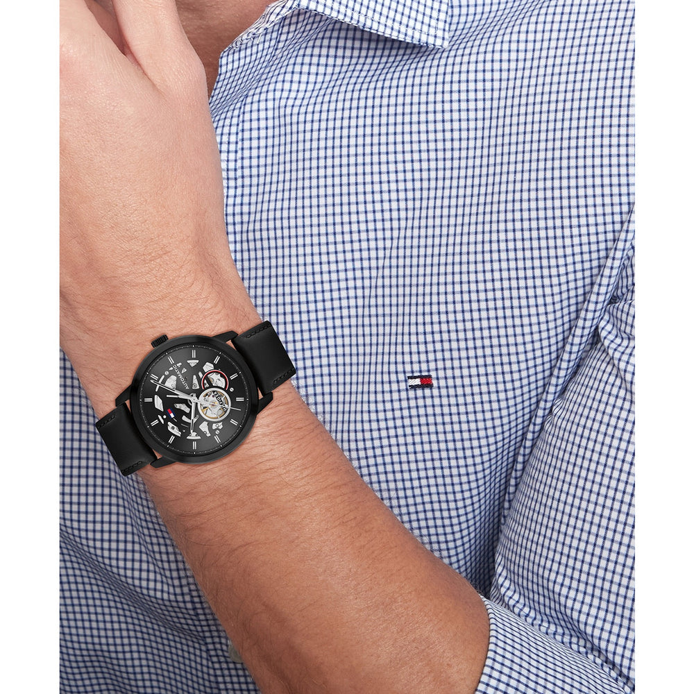 TOMMY HILFIGER MEN'S HENRY AUTOMATIC WATCH (1710659)