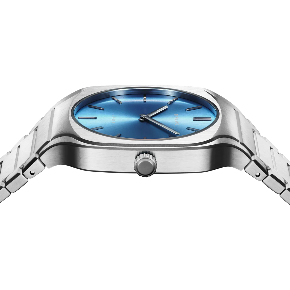 D1 MILANO MEN'S SQUARE CARIBBEAN BLUE WATCH (D1-SQBJ07