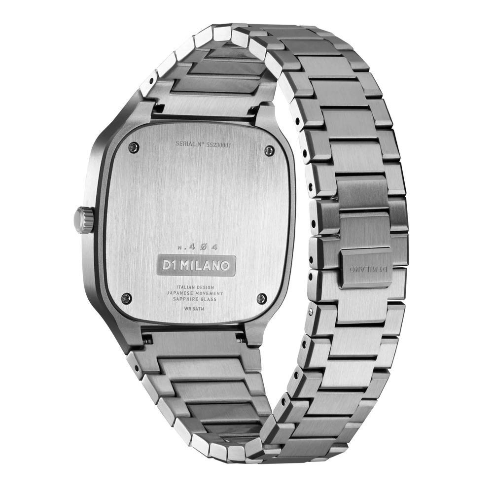 D1 MILANO MEN'S SQUARE CARIBBEAN BLUE WATCH (D1-SQBJ07