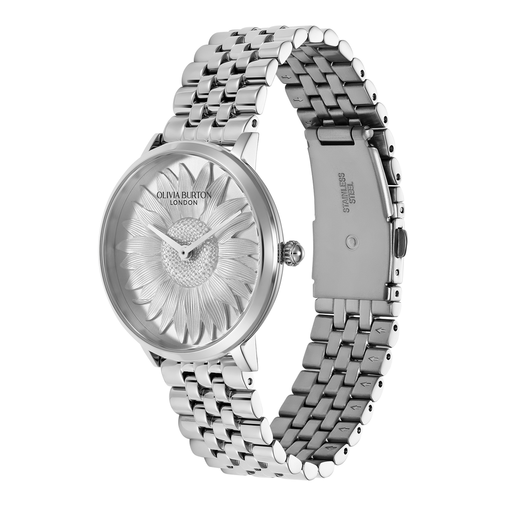 OLIVIA BURTON LADIES SIGNATURE SUN FLOWER WATCH (24000251)