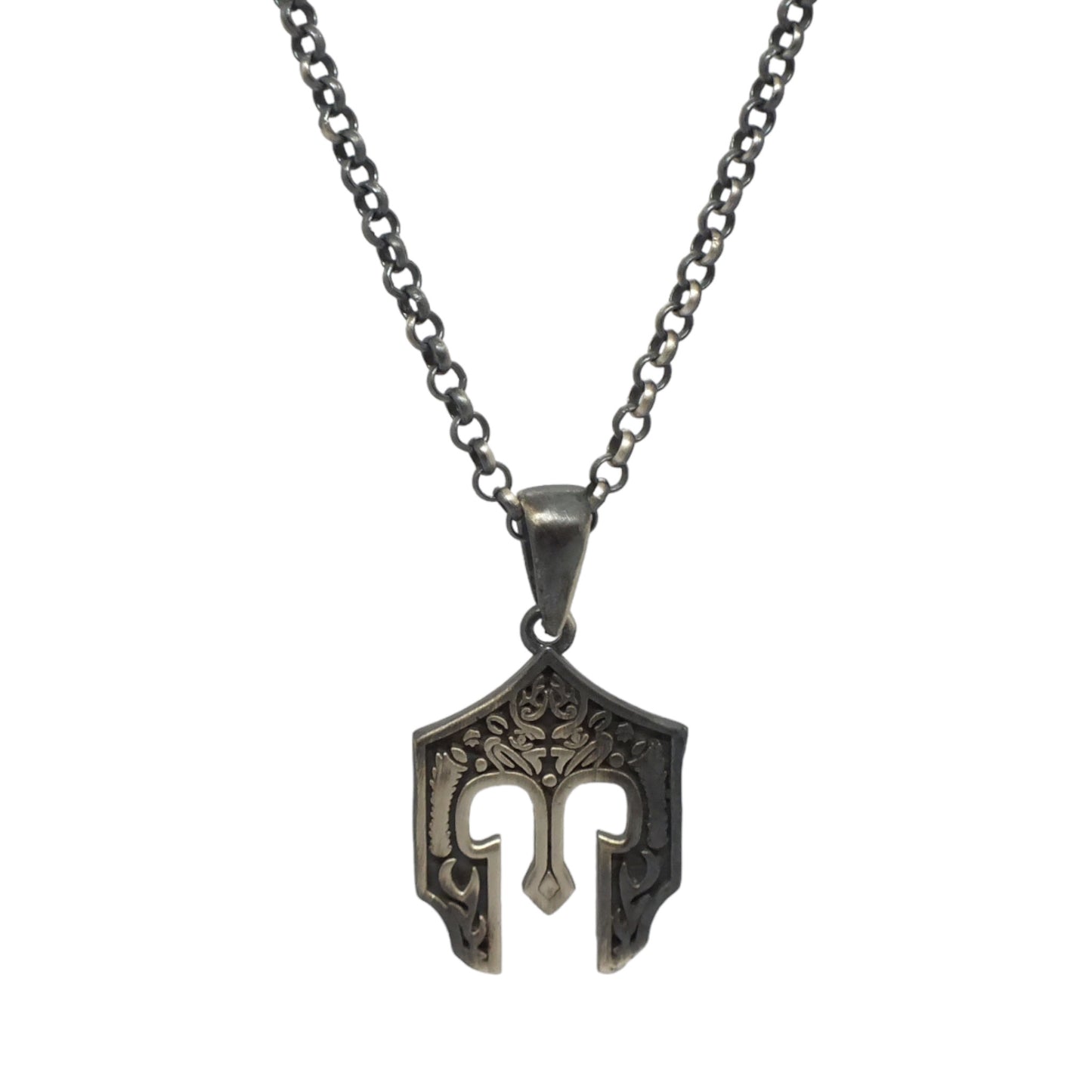 Silver Men Necklace- سلسال فضة رجالي