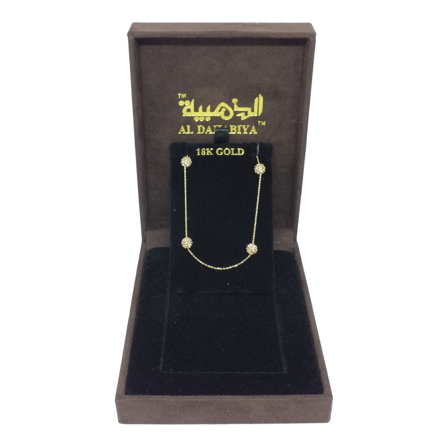 Al-Dahabiya 18K Gold Necklace-مجوهرات الذهبية: سلسال ذهب عيار ١٨