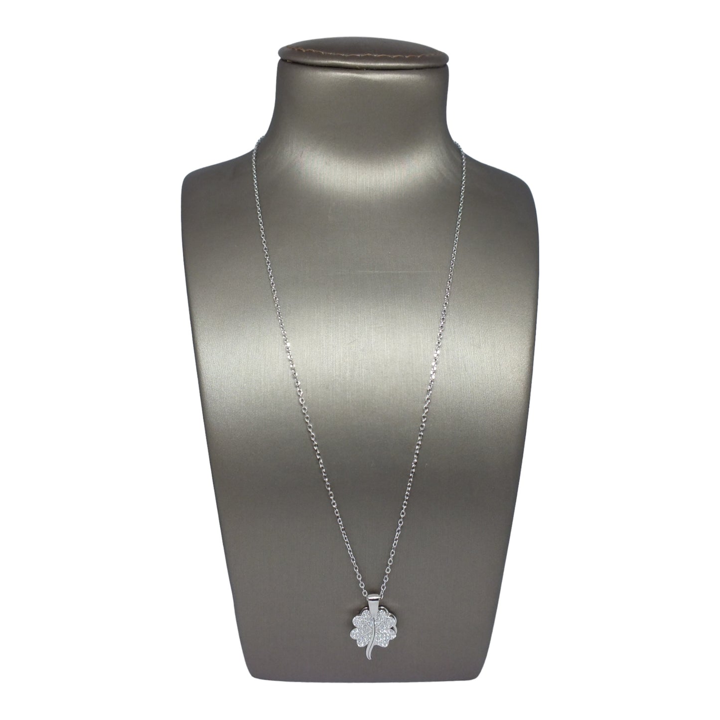 Flower Silver Necklace- سلسال فضة قابل للحفر