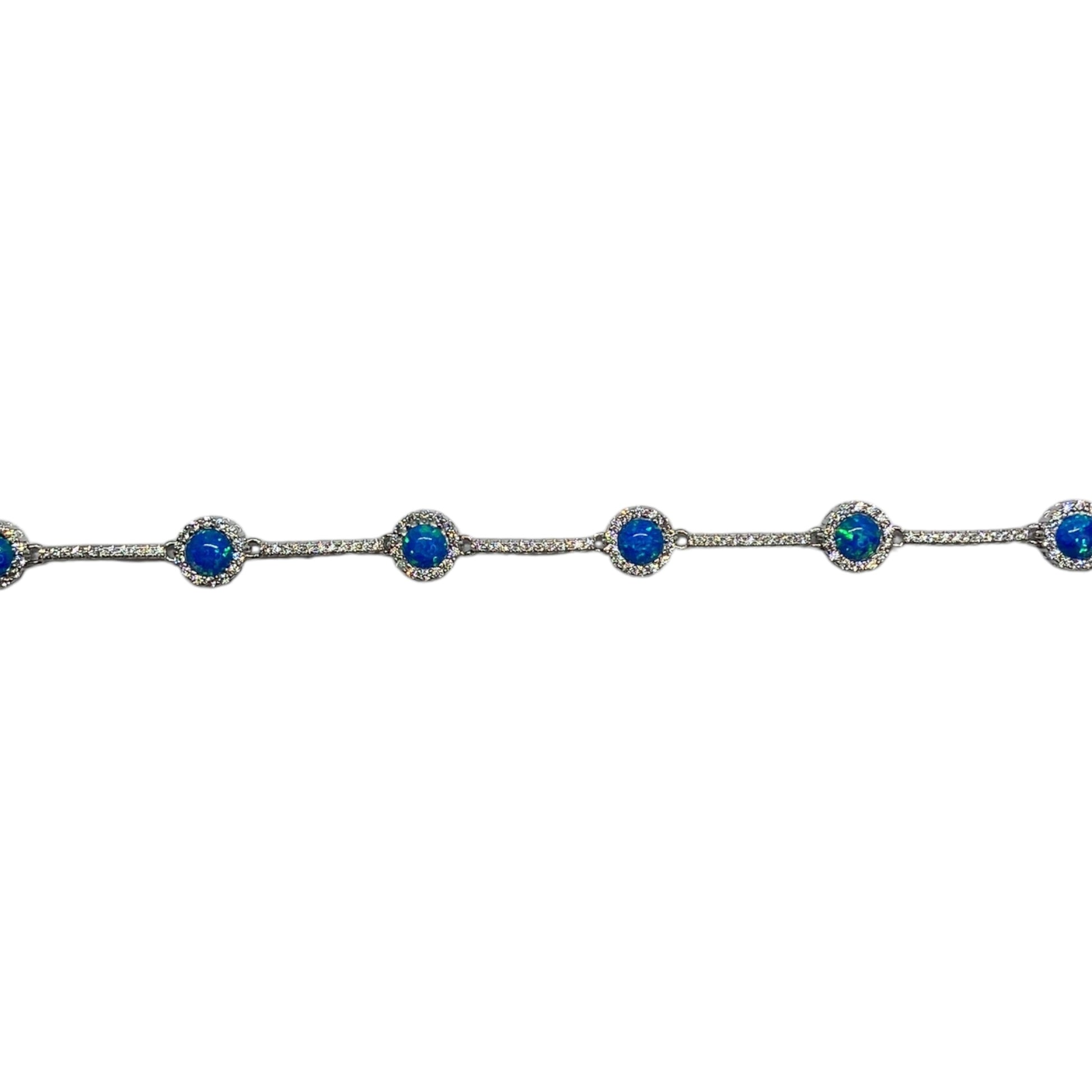 Silver Bracelet with colorful stones- اسوارة فضة باحجار ملونة Silver Bracelet with colorful stones- اسوارة فضة باحجار ملونة