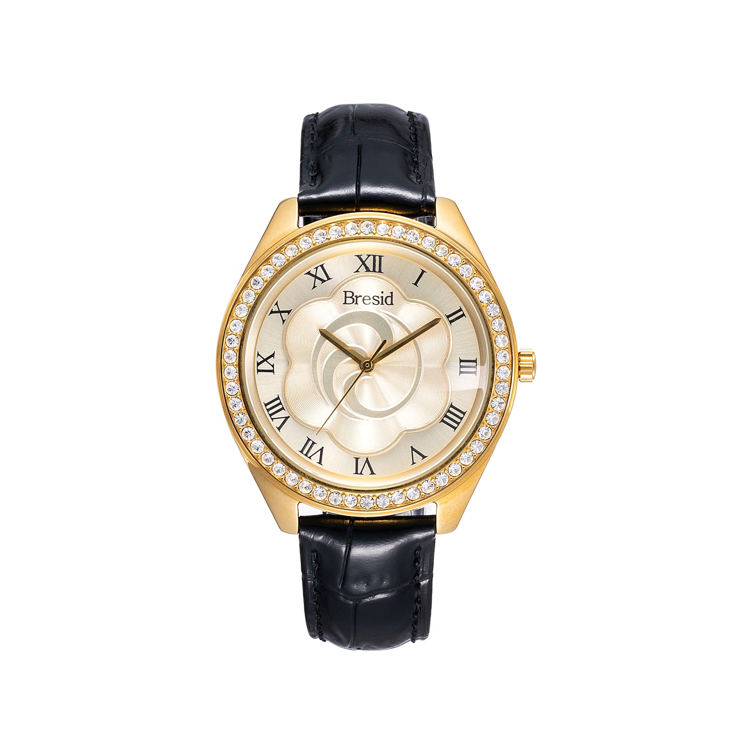 Bresid Ladies Watch 3 Leather color options (8391)