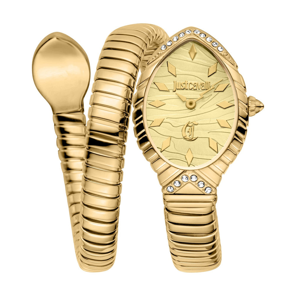 JUST CAVALLI  LADIES UNICA SNAKE WATCH (JC1L322M0025)