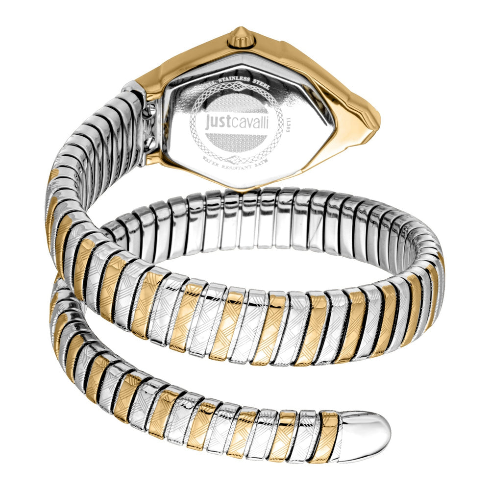 JUST CAVALLI  LADIES ORNATO SNAKE WATCH (JC1L303M0055)