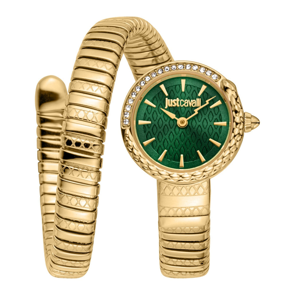 JUST CAVALLI  LADIES CERCHIO SNAKE WATCH (JC1L301M0035)