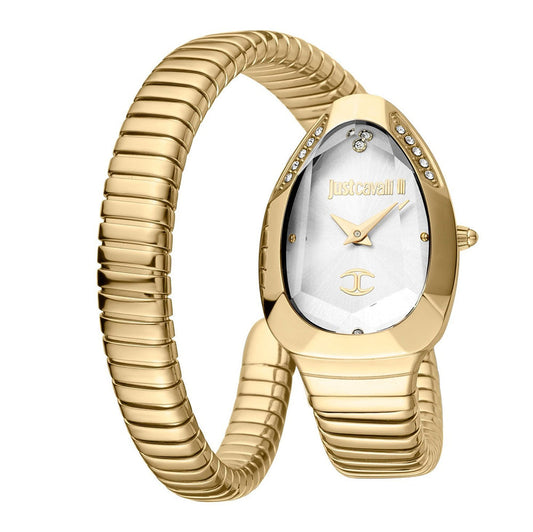 JUST CAVALLI  LADIES SERPENTE METALLICA WATCH