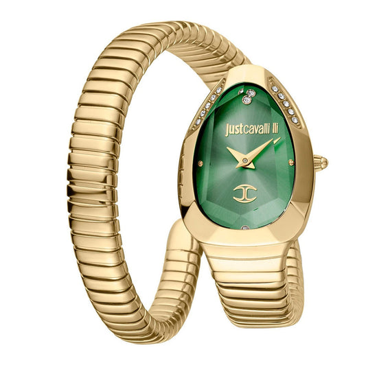 JUST CAVALLI  LADIES SERPENTE METALLICA WATCH (JC1L208M0045)