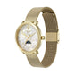 OLIVIA BURTON  LADIES OB SIGNATURE MOONPHASE WATCH (24000299)