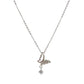 Butterfly 925 Silver Necklace -   سلسال فضة عيار ٩٢٥ على شكل فراشة