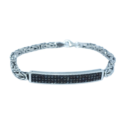 Men Silver Bracelet-اسوارة فضة رجالي