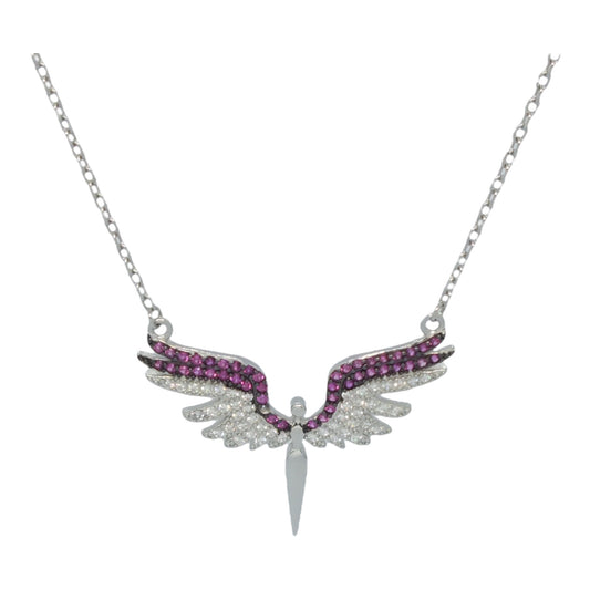 Phoenix Silver Necklace - سلسال فضة طائر العنقاء