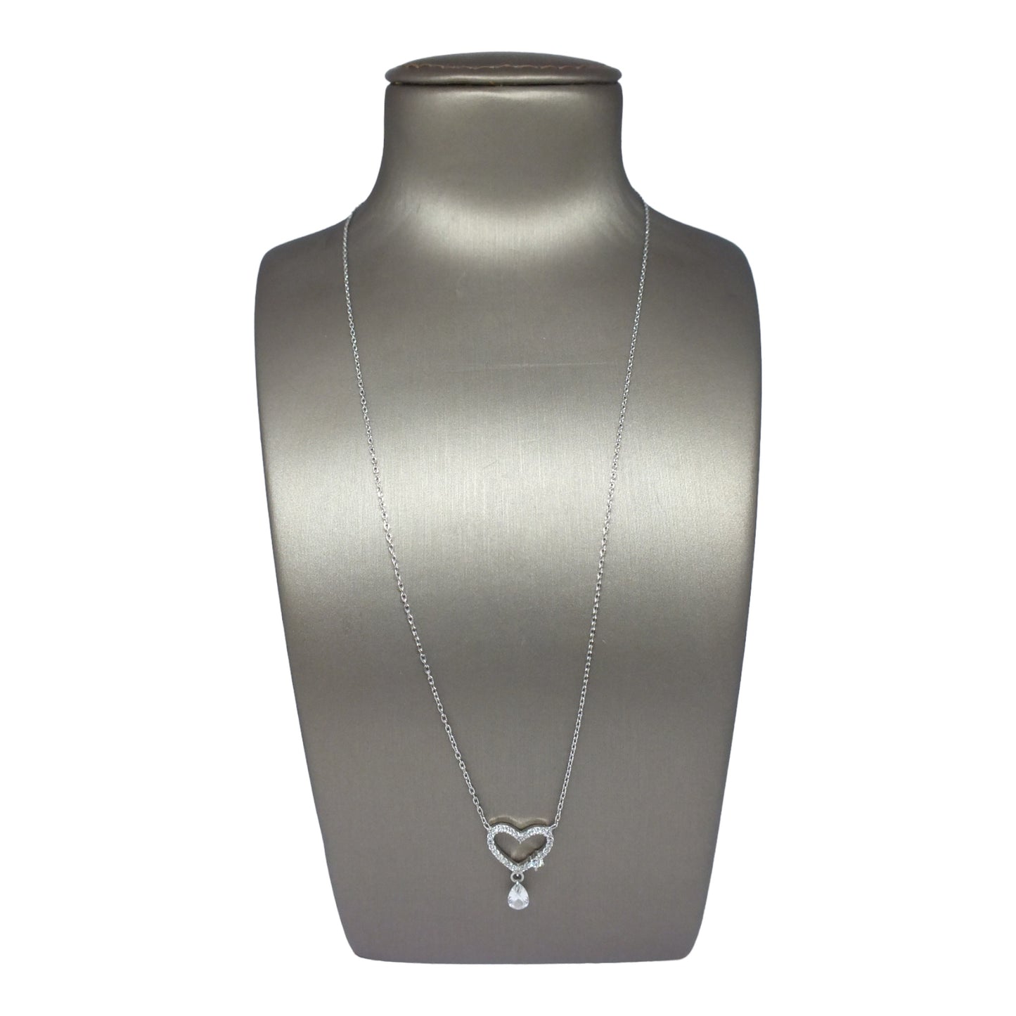 Heart Silver Necklace- سلسال القلب من الفضة