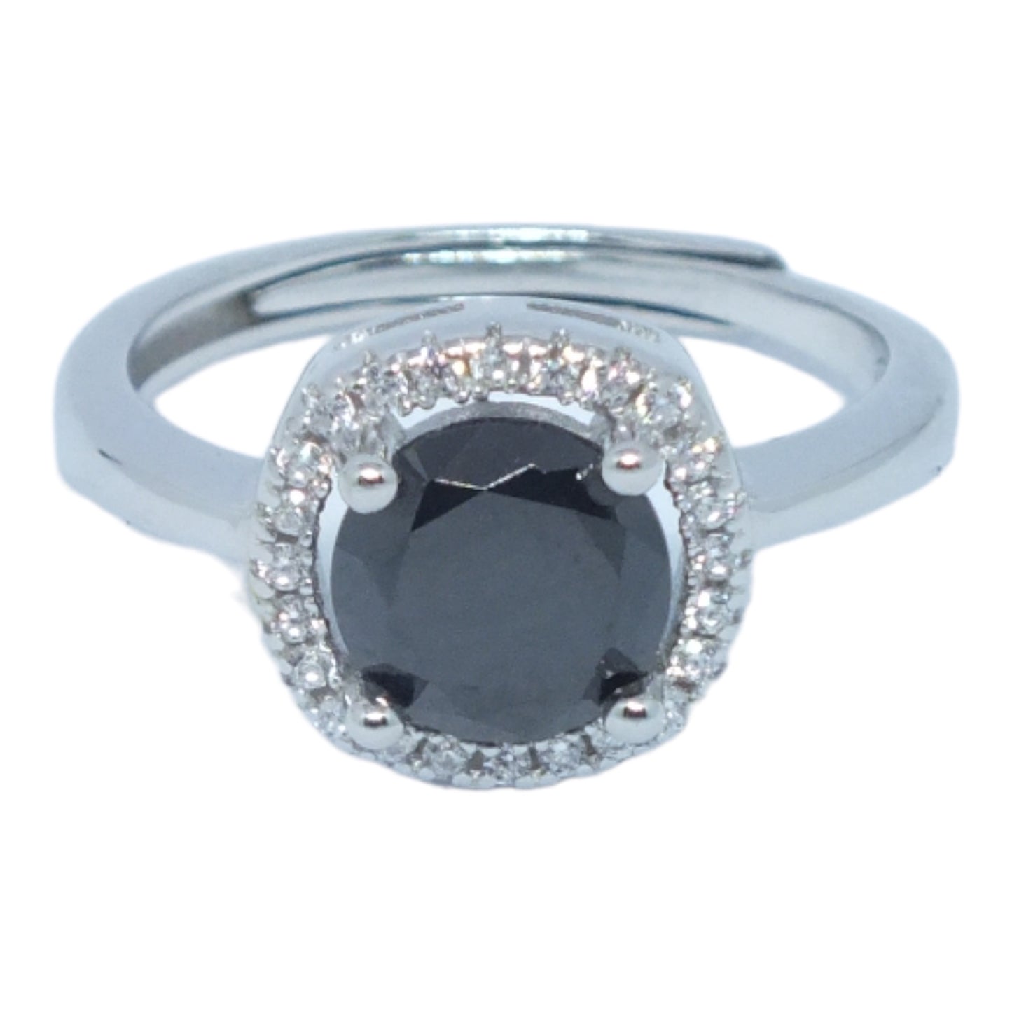 Black stone Silver Ring- خاتم فضة حجر اسود