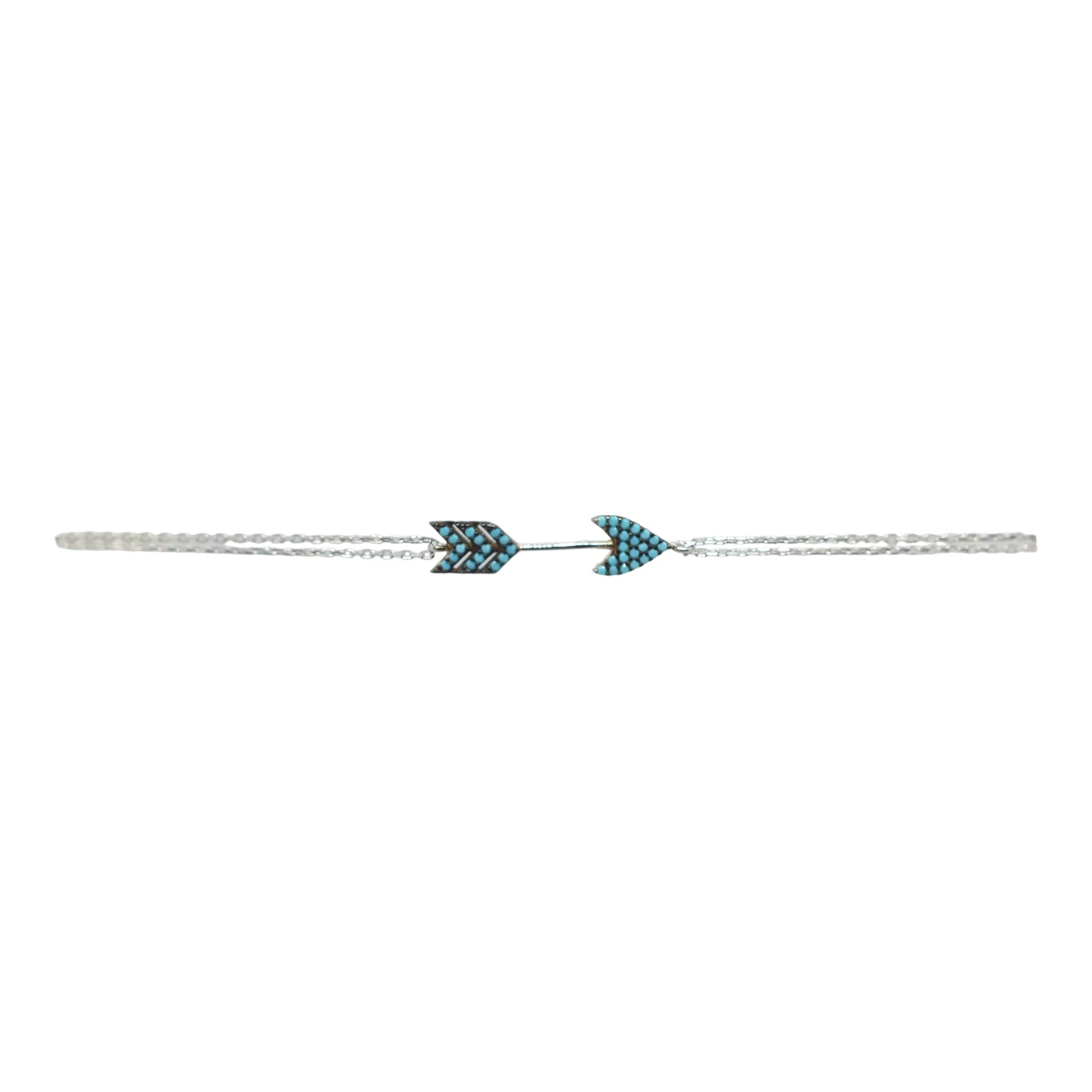 Silver Arrow Bracelet- إسوارة فضة على شكل سهم Silver Arrow Bracelet- إسوارة فضة على شكل سهم