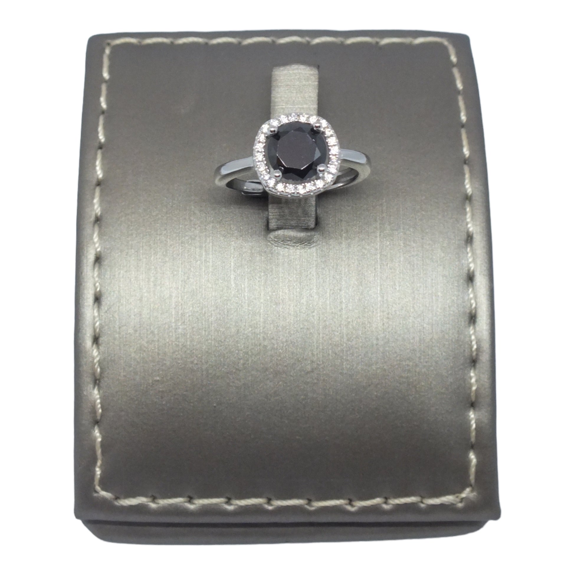 Black stone Silver Ring- خاتم فضة حجر اسود Black stone Silver Ring- خاتم فضة حجر اسود