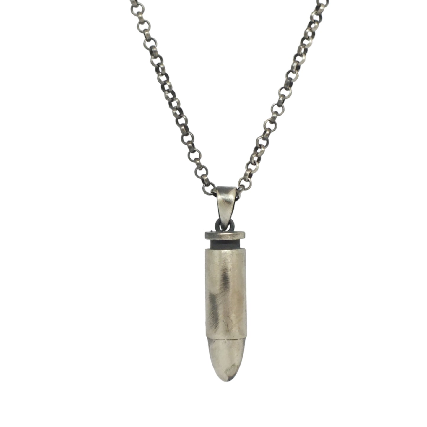 Silver Men Necklace- سلسال فضة رجالي