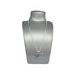 Men Silver Gun Necklace- سلسال فضة رجالي